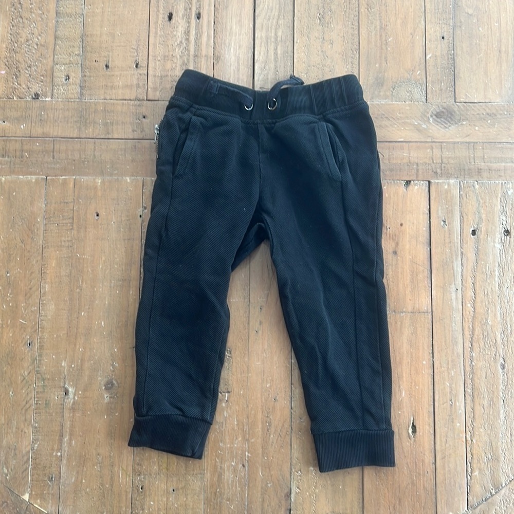 Zara black cropped jaggers